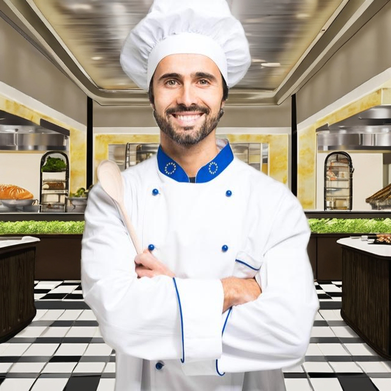 Unisex Chef Hat Eco Friendly Canvas