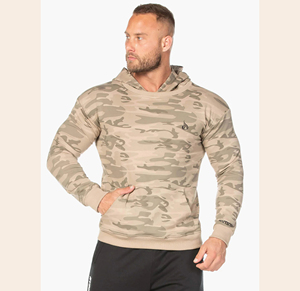 Vintage nuevo otoño 350gsm Casual calle deportes estilo de gran tamaño hombres sudadera molino personalizado sólido patrón forrado de punto - Product Image 1