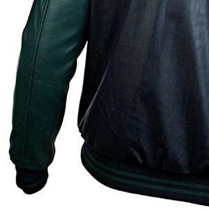 Veste de moto en cuir de vachette ras du cou pour hommes 2025 hiver mode Sports de plein air Double panneau veste en cuir enduit de PU pour hommes - Product Image 4