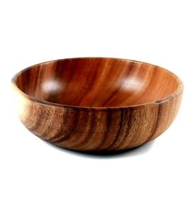 Diseño admirable, vajilla de forma redonda, cuenco para servir comida, cuenco de madera de calidad creativa para decoración del hogar, cuenco de madera - Product Image 1