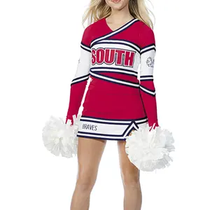 OEM Fabric Girls Youth Wholesale Cheerleading Uniforms Design Cheerleaders All Star Cheer Outfits