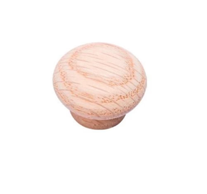 Perillas de gabinete de muebles de madera de alta calidad, manijas de puerta de armario de cajón semicircular de madera, decoración y venta, precio barato - Product Image 1