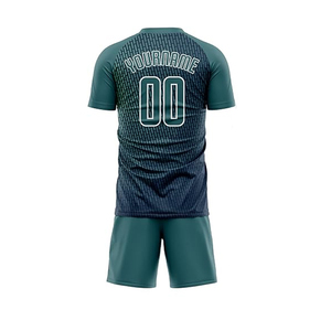 ชุดเสื้อฟุตบอลสำหรับผู้ชายเสื้อฟุตบอลแบบออกแบบได้ตามต้องการ - Product Image 3