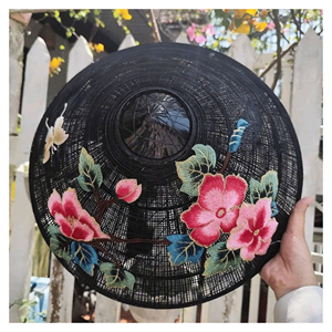 Sombrero Cónico Hecho a Mano de Hoja de Palma y Bambú para Representaciones Escénicas, Decoración Cultural y Embalaje de Regalos, Origen Vietnam - Product Image 3