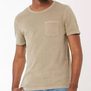 Camisetas para Hombre, Camiseta 100% Algodón, Camiseta de Algodón Orgánico para Hombre, Manga Corta, Camiseta Natural Unisex Premium con Bolsillo - Product Image 1