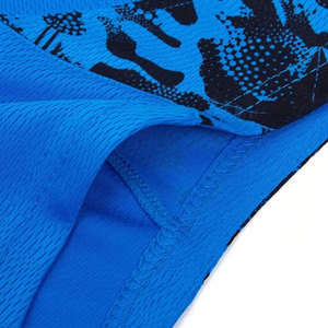 ชุดบาสเก็ตบอลผู้ชาย ระบายอากาศ แห้งเร็ว 100% โพลีเอสเตอร์ รับสกรีนโลโก้ ไซส์ใหญ่ ชุดกีฬา ราคาขายส่ง - Product Image 5