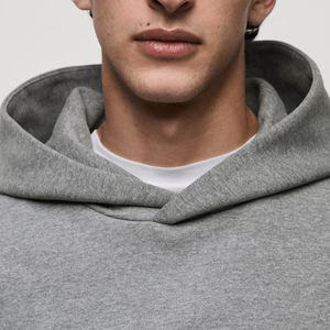 <b>Hoodie</b> <b>For</b> <b>Men</b> OEM Service Wholesale Rate / Full Sleeves With Hood And Pockets Factory Rate Breathable Material <b>For</b> Bulk Buyers - Product Image 2