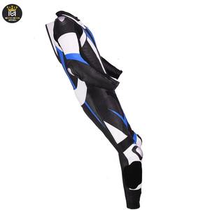 Traje de cuero de carreras de motocicleta y automóvil para hombre, traje de carreras de cuero de motorista impermeable transpirable de alta calidad - Product Image 4