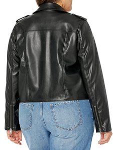 Chaqueta de cuero para mujer, el mejor diseño exigente, chaqueta de cuero transpirable personalizada con el mejor Material, logotipo personalizado - Product Image 2