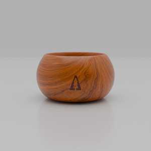 Ensaladera de madera artesanal con diseño ecológico con servidores a juego para el hogar, la cocina y los regalos - Product Image 4