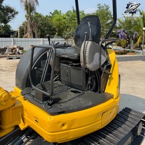 Excavadora de cadenas usada Komatsu PC35 de 3.5 toneladas con cucharón de 0.22m³, marca original japonesa, excavadora de construcción de tamaño pequeño, pocas horas de uso. - Product Image 4