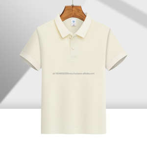 Polos transpirables de seda de hielo con logotipo, uniformes publicitarios personalizados para la marca de la empresa - Product Image 5