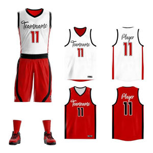 Nuevo Diseño de Logotipo Personalizado, Uniforme de Baloncesto Transpirable de Alta Calidad - Product Image 1