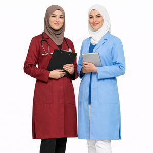 Nurse Lab Coat Professional Medical Uniform Workwear Custom Hospital Clothing <b>Factory</b> - Product Image 2