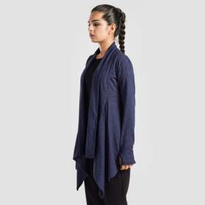 Regular Fit Modest Wrap in Navy Sportswear for Modesty - Product Image 1