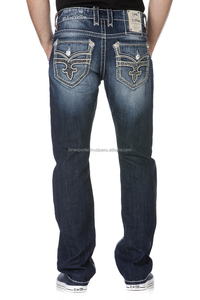 Nouvelle tendance Design de broderie personnalisée sur la poche arrière du jean - Product Image 4
