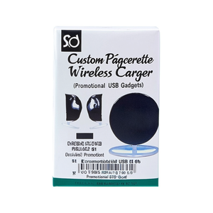 Chargeur sans fil personnalisé Pquerette, gadgets USB promotionnels - Product Image 3