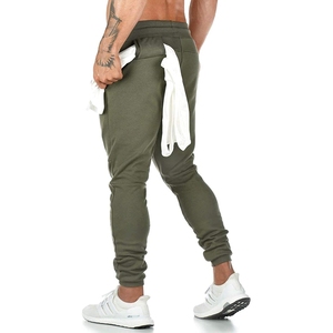 Highest Quality Breathable <b>Men's</b> Pants Washed Comfortable Fabric Jogging Bottoms Joggers Exercise Sweatpants Gym <b>Trousers</b> - Product Image 5