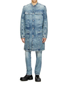 แจ็กเก็ตยีนส์แฟชั่นสำหรับผู้ชายขนาดใหญ่เสื้อแจ็กเก็ตผ้าเดนิมไซส์ใหญ่พิเศษ - Product Image 4