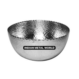 Finest Quality Silver Polished Metal Tableware Chocolate Serving Bowl Attractive Design Dessert Display <b>Sweets</b> Server Platters - Product Image 2