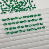 Lots en gros d'articles en vrac, pierres précieuses d'émeraude verte naturelle 5x3MM, coupe ovale, pierres en vrac pour la fabrication de bijoux, livraison gratuite depuis l'Inde