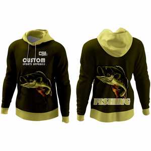 Sudadera de Pesca para Hombre con Estampado por Sublimación, Tejido Transpirable, Impresión DTF Personalizada, Secado Rápido - Product Image 1