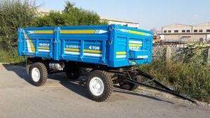 Remorque agricole à 4 tonnes, Double essieu arrière ou latéral, de stock - Product Image 6