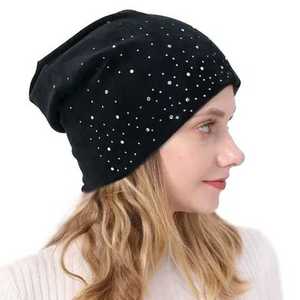 Beanie/Skull <b>Caps</b> Winter <b>Hat</b> For Women Beanie With Fleece Lining Men Lady Knitted <b>Cap</b> Female Girl Black White Pink Grey Fro - Product Image 1