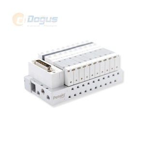 Válvula Multipin de Bobina Única PV2T M5-5/2 con Control Eléctrico y Neumático, Personalizable, Soporte OEM, Estructura de Piloto de Isla - Product Image 1