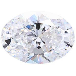 Diamant de laboratoire ovale 2 carats D VVS1 VVS2 VS1 VS2 taille ovale - Product Image 2