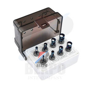 Kit de taladro de trefina Dental de color dorado de Plasma de fuente de alimentación Manual para fresas de implantología y odontología - Product Image 4