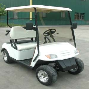 Voiturette de golf électrique 4 places, luxe, acier, sièges confortables, longue autonomie, batterie lithium, propulsion arrière, vitesse maximale 25 mph - Product Image 3