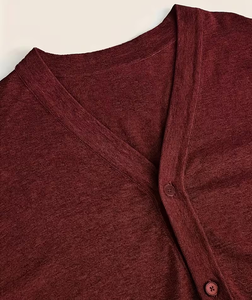 Wholesale <b>Men's</b> Fleece Cardigan <b>Jumper</b> Fashion Style Casual Custom Classic Customized High Quality Turtle Neck Sweater for <b>Men</b> - Product Image 6