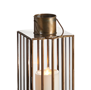 Luxury Decorative Antique Gold Custom Nordic <b>Candle</b> Glass <b>Lanterns</b> Handmade <b>Candle</b> <b>Lantern</b> for Christmas Home Decor - Product Image 3