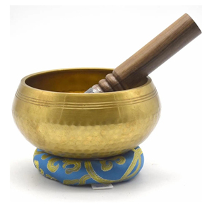 Hermoso Cuenco Tibetano Clásico Grande Hecho a Mano de Acero Inoxidable Pulido para Meditación, Terapia de Sonido, Yoga y Sanación - Product Image 1