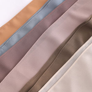 Hiyab de Chifón Suave y Ligero de Primera Calidad para Otoño, con Logotipo Personalizado, Cuadrado, Ecológico, Transpirable, Antibacteriano y de Secado Rápido para Uso Diario - Product Image 2