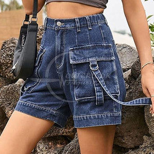 Pantalones cortos vaqueros de alta calidad 2025, pantalones cortos vaqueros cómodos hechos a medida para mujer, pantalones cortos vaqueros para mujer recién llegados - Product Image 5