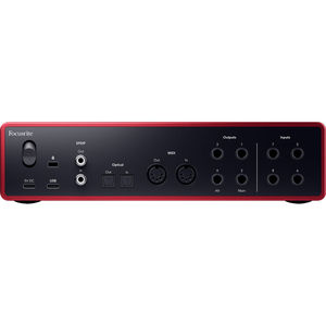 Fo-cusrite Scarlett 18i16 USB-C เสียง/อินเตอร์เฟซ MIDI (รุ่น4th) - Product Image 2