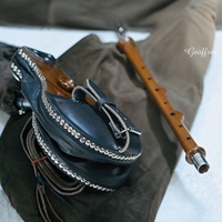 Geoffrey Brass Rosewood Small Bellows Air Pump Uilleann Practice Set Lowland Highland Bagpipe North Umber Musical Instrument