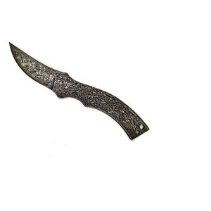 Lames vierges de couteau damas Skinner pour la fabrication de couteaux lames damas Full Tang de haute qualité - Product Image 4