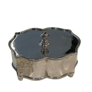 Nueva colección, bote decorativo de lujo, latón, Metal, hogar, Hotel, accesorios de cocina, bote chapado en oro - Product Image 4