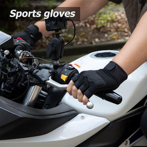 High-Performance Cycling <b>Gloves</b> Multi-Color Lightweight Polyester Nylon <b>Fingerless</b> Fitness Racing <b>Gloves</b> for Outdoor Gym Sports - Product Image 4