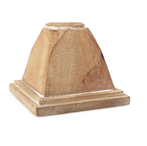 Bougeoir en bois naturel pour la fête de mariage support en bois T-Light décoratif design de luxe le plus exigeant - Product Image 3