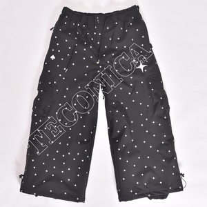 Pantalones de Esquí Unisex al por Mayor, Impermeables 10.000 mm, Cortavientos, Transpirables, con Logotipo Personalizado OEM, Forro Polar Aislante de Poliéster para Invierno - Product Image 1