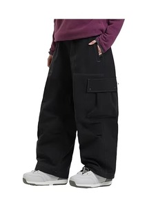 Pantalones de Esquí Unisex Polartec Transpirables, Corte Holgado, Estilo Baggy, para Invierno, Snowboard, Impermeables, Cálidos, Térmicos, de Alta Calidad - Product Image 4