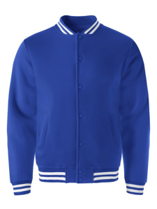 Veste de baseball en laine vintage à logo brodé surdimensionné personnalisée, manches en cuir, pour hommes, vestes de créateur - Product Image 4