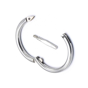 Anneaux de nez pour bovins de qualité supérieure, diamètre 3 pouces, en laiton, avec vis, pour vétérinaires, prix de gros - Product Image 3