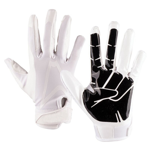 Guantes de fútbol americano profesionales personalizados temporada de invierno material de cuero con agarre antideslizante de silicona con diseño impreso personalizado - Product Image 5