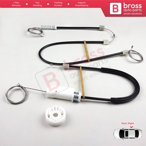 Kit de réparation de lève-vitre arrière droit BWR973 pour CLS Classe C219 W219 2004-2011 A2197300846 - Product Image 3