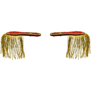 Custom Wholesale Marching <b>Band</b> British Royal Guards Uniform Epaulettes Embroidered Safety Pin Luxury Style Custom Size - Product Image 3